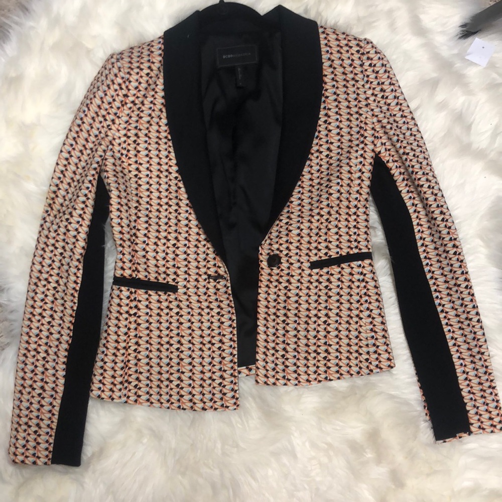 BcbgMaxazria Tuxedo Blazer